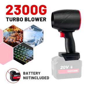 핸드 헬드 덕트 터보 팬 70mm 터보 제트 팬 XL 브러시리스 2300g 추력 세차 총 도구 Makita 18-24V 용 충전식 송풍기