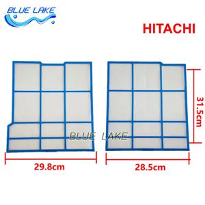 맞춤형 에어컨 필터 세트 왼쪽 31.5X29.8cm 오른쪽 31.5X28.5cm Hitachi Old 기계 맞춤형 원본 플라스틱 테두리 없음