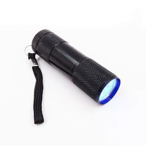 9W UV 수지 경화 램프 빛 9 LED 395nm UV 수지 네일 건조기 블랙 라이트 손전등 쥬얼리 도구 UV 건조 매니큐어