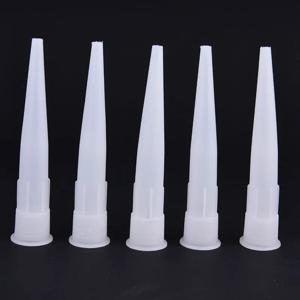 20pcs 유니버설 코킹 건 노즐 플라스틱 유리 접착제 노즐 실란트 실리콘 코킹 팁 입 홈 건설 도구
