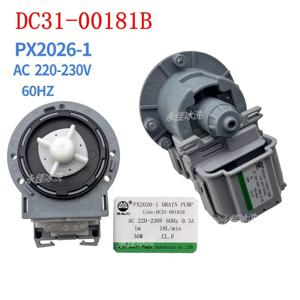 삼성 세탁기 배수 펌프 모터 PX2026-1 DC31-00181B AC220-230V 60HZ 새로운 부품