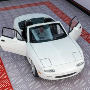 1:32 Mazda MX5 Supercar 합금 다이 캐스팅 장난감 자동차 모델 소리와 빛 당겨 장난감 수집품 생일 선물
