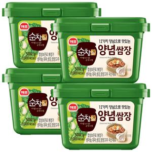해표 순창궁 양념쌈장 500g 4개