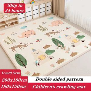두꺼운 200*180cm 어린이를위한 아기 놀이 매트 장난감 깔개 전체 Playmat 개발 매트 룸 크롤링 패드 안전 아기 카펫 선물