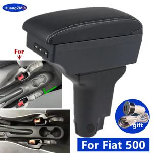 Fiat CRONOS용 500 팔걸이 상자, 전용 개조, 내부 센터 보관 상자, 자동차 액세서리