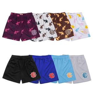 Eric Emanuel EE Basic Short NEW YORK CITY SKYLINE 남성 캐주얼 반바지 피트니스 스포츠 바지 여름 체육관 운동 메쉬 반바지 남성