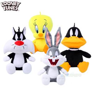 Looney Tunes 버그 버니 플러시 장난감 - 어린이를 위한 새로운 클래식 디자인 20cm 부드러운 인형 장난감