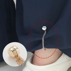 마그네틱 버튼 클립 금속 브로치 모자 헤어 밴드 의류 자석 핀 셔츠에 적합 슬리브 스커트 바지 고정