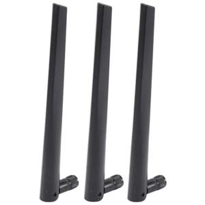 ASUS RT-AC68U 용 5Dbi 2.4G/5G 듀얼 밴드 무선 Wifi 안테나가있는 RP-SMA 인터페이스의 3 PCS 새로운 금속 Wifi 안테나