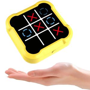 Tic Tac Toe 전자 체스판 다기능 어린이 교육 전략 장난감 대화 형 두뇌 게임 부모-자식 재미