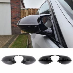 MAKIXISO 백미러 캡 윙 사이드 미러 커버 자동차 액세서리 BMW Facelift E90 E91 2005-2011 E92 E93 2006-2013 LCI
