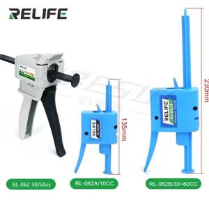 RELIFE RL-062A 062B 062C 수동 글루건 솔더 페이스트, 플럭스 디펜서 솔더 오일 솔더 페이스트, UV 니들 부스터 범용 도구