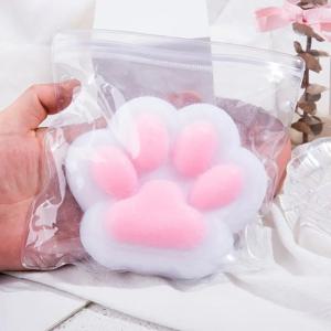12cm 대형 수제 봉제 고양이 발 짜기 장난감 Taba Squishу 스트레스 릴리프 장난감 귀여운 부드러운 Fidget 장난감 및 불안 편안한 선물