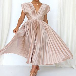 여성용 단색 반팔 파티 드레스, 스트랩리스 백리스 패치워크, 숙녀 라운지웨어, 심플 드레스, 드롭쉽, 여름 신상