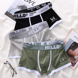 Cuecas Calzoncillos 남성용 코튼 팬티, 통기성 복서 반바지, 섹시한 플러스 사이즈 팬티