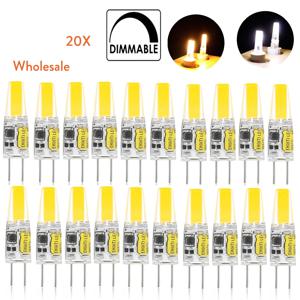 미니 G4 Led 실리콘 램프 6W 조절식 램프 12V 가정용 조명 Cob 램프 램프 콜드 화이트 핫스폿라이트 Bombillas Lamparas