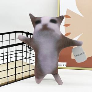 TinicooCat 해피 고양이 플러시 장난감 영화 박제 동물 귀여운 고양이 플러시 대화 형 고양이 플러시 동물 해피 고양이 키즈 장난감 생일 선물