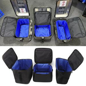 새로운 오토바이 수하물 가방 블랙 내부 가방 BMW R1250GS R1200GS ADV F800GS F850GS F750GS 용 블루 탑 사이드 케이스 가방