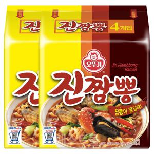오뚜기 진짬뽕 멀티팩(130g X 4개입) 2개