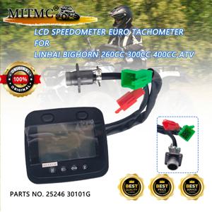 Linhai Bighorn 용 LCD 속도계 유로 타코미터 260cc 300cc 400cc ATV 260 400 30101g 25246