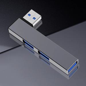 PC 컴퓨터 노트북용 USB 허브, OTG USB 3.0, C타입 3.0, USB 분배기 허브, 속도 5.0Gbps, 3 포트, 3 in 1