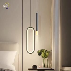 북유럽 LED 펜던트 조명 매달려 램프 인테리어 조명 홈 침대 옆 거실 식탁 주방 장식 펜던트 램프