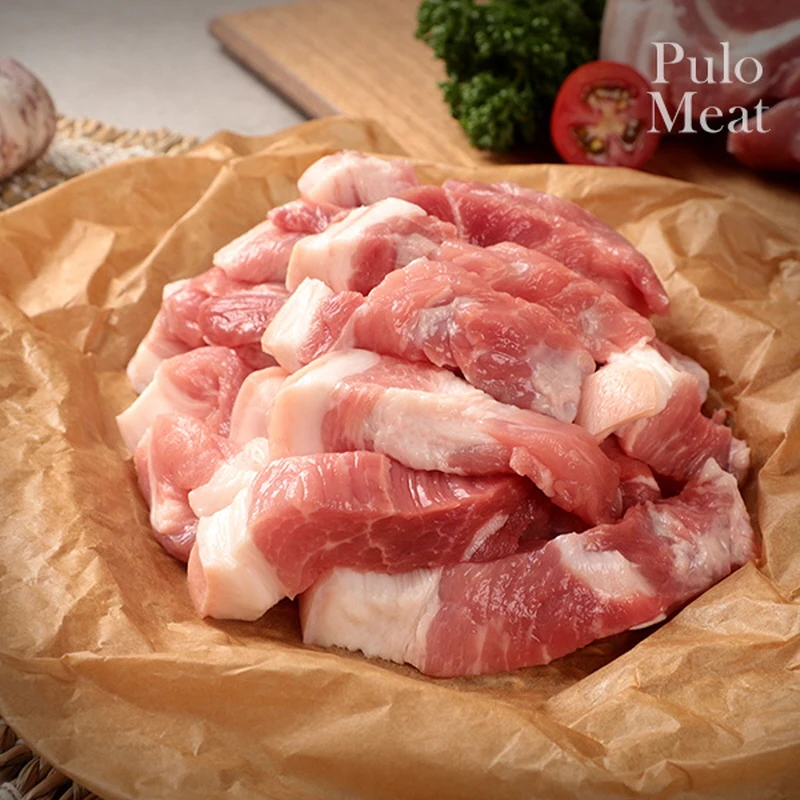 [풀로미트] 국내산 1등급 냉장 앞다리살 찌개용 400g x 2팩