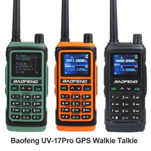 Baofeng UV-17Pro GPS 에어 밴드 워키 토키 5개 밴드 수신 트라이 밴드 전송 FM 양방향 라디오 UV-17 Pro GPS