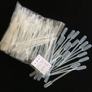100Pcs 3ml 플라스틱 일회용 피펫 실리콘 몰드에 대 한 전송 피펫 Dropper를 짜내 UV 에폭시 수지 공예 보석 만들기