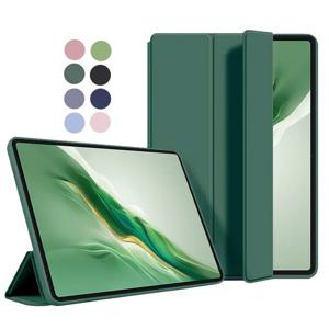 Honor MagicPad 2 케이스 12.3 인치 PU 가죽 플립 스탠드 소프트 TPU 뒷면 커버 Honor MagicPad 2 MagicPad2 12.3 케이스 태블릿