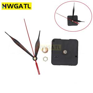 HWGATL HQ3268 전문적이고 실용적인 석영 벽시계 운동 메커니즘 DIY 수리 도구 부품 키트 빨간색 손