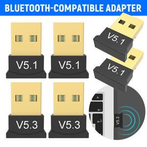 노트북 PC용 핸즈프리 무선 송신기 리시버, 블루투스 호환 어댑터, 5.1 리시버 DC5V, 2.4GHz