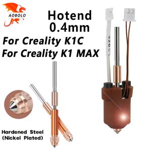 Creality K1C k1 Max Hotend 세라믹 가열 블록 키트 3D 프린터 부품 퀵 스왑 노즐 키트 열 브레이크 저항 핫 엔드
