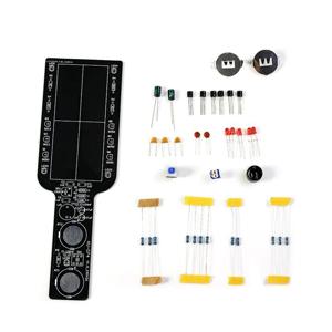 FUFU DIY 금속 탐지기 전자 DIY 키트 간단한 금속 탐지기 느슨한 부품 세트 회로 기판 납땜 연습 키트 만들기