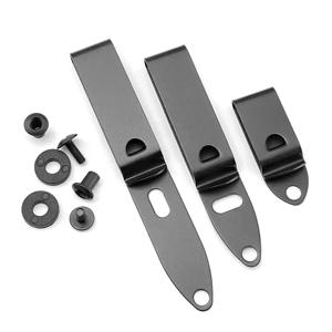1 조각 스테인레스 스틸 Kydex 허리 클립 범용 칼 Scabbard 허리 클립 K 칼집 운반 클립 Kydex K 클립 벨트 클립