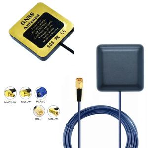42dbi 고정밀 GNSS 외부 안테나 GPS+BD+GLONASS+Galileo 4-위성 신호 수신기 NEO-M8N 방수 3미터 케이블