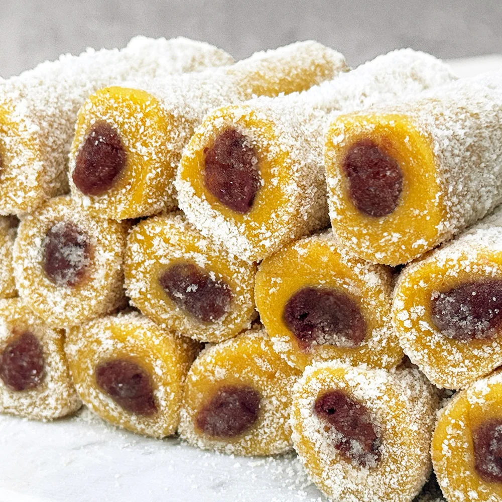 40년전통 리만월 돌돌떡 백미/단호박/쑥600g(5줄)