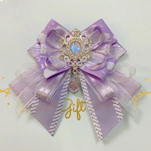오리지널 로리타 코스프레 애니메이션 댄스 Bowtie 여성용 하이 엔드 럭셔리 브로치 세트 셔츠 드레스 칼라 액세서리 수제 칼라
