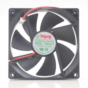 TONON TD9025LS 12V 0.16A 9025 2선 9CM 무음 팬용 새 CPU 냉각 쿨러 팬 라디에이터