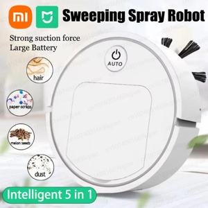 Xiaomi MIJIA 5 In 1 스프레이 청소 로봇 청소 및 진공 청소 강력한 깨끗한 공기 정화 지능형 로봇 가전 제품