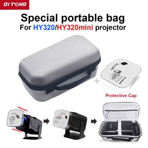 DITONG HY320 프로젝터 보관 케이스 Magcubic HY320 Projetor HY320mini 보호기 운반 가방 용 여행용 프로젝터 가방