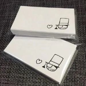Kaitou Kiddo 메시지 남기기 형사 코난 사전 편지 애니메이션 상품 문구 메모 패드 만화 학교 용품 학생 선물