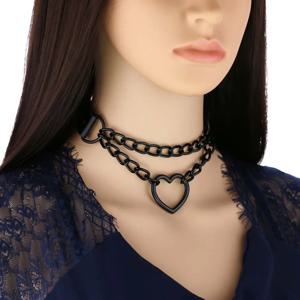 빈티지 블랙 체인 재즈 댄스 목걸이 펑크 록 초커 PU 가죽 고스 리벳 칼라 파티 클럽 고딕 쥬얼리 하라주쿠