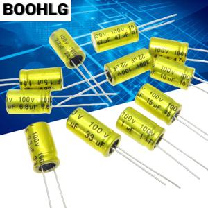 10pcs 100V NP 무전극 스피커 오디오 커패시터 무극성 주파수 1 미크로포맷 1.5 미크로포맷 2.2 미크로포맷 3.3 미크로포맷 4.7 미크로포맷 크로스오버 폴리프로필렌