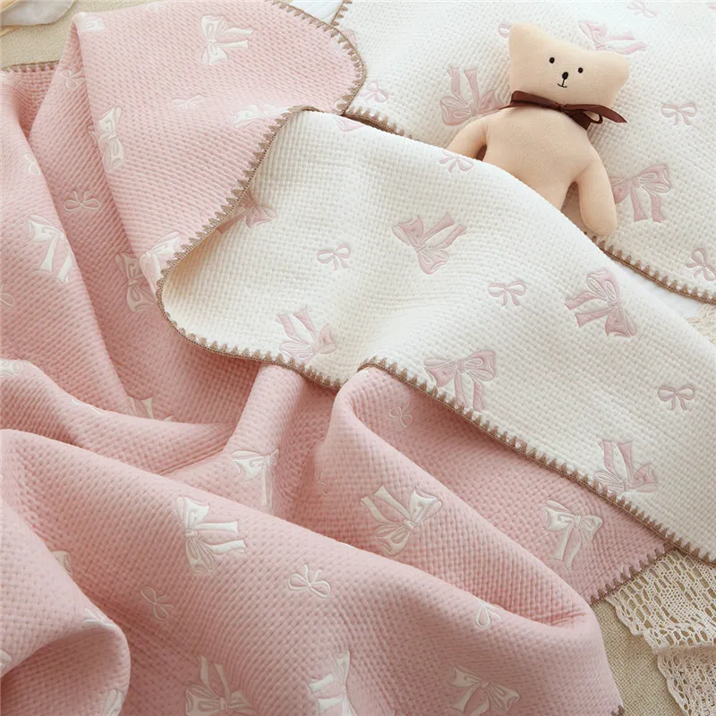 아기 담요 신생아 Swaddle 랩 소파 던지기 담요 부드러운 통기성 100% 코튼 유모차 유아용 침대 수신 담요 침구 이불