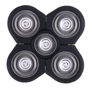 5.5cmx3.2cm 전기 면도기 교체용 헤드 5개 5D 플로팅 교체 헤드