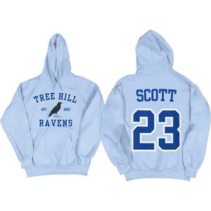 여성 후드 TREE HILL RAVENS Scott23 포켓이 있는 그래픽 스웨터 Keith Scott Body Shop 풀오버 Sudaderas Para Mujer Male