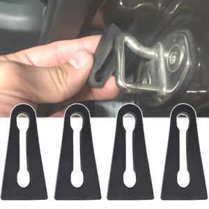 VW Audi Skoda 좌석 자동차 도어 잠금 버퍼 댐핑 씰 패드 Deadener 조용한 교체 액세서리에 대 한 4PCS 충격 흡수기 고무