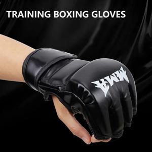 Mma Muay Thai 자유 격투 태권도 격투 샌드백 훈련 반손가락 복싱 장갑