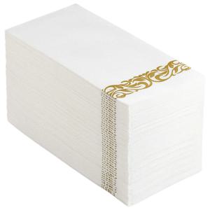 25 Pcs 무료 냅킨 일회용 종이 저녁 식사 게스트 냅킨 연회 웨딩 파티 티슈 접이식 위생 종이